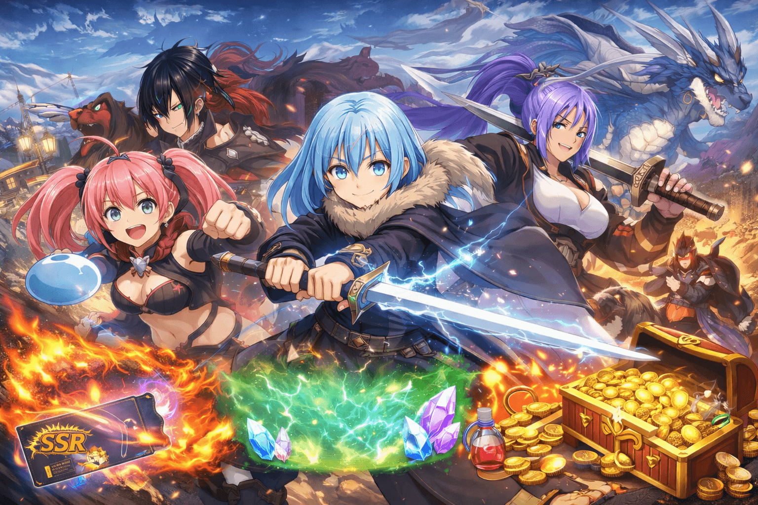 転スラゲーム攻略の決定版!最強キャラ評価、リセマラ、イベント情報を徹底解説