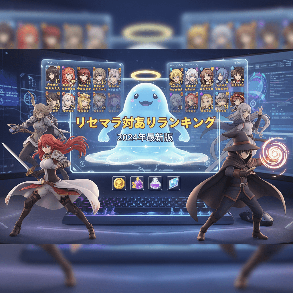 転スラゲーム リセマラ当たりランキング2024年最新版|育成効率と編成の幅を最大化する神キャラ